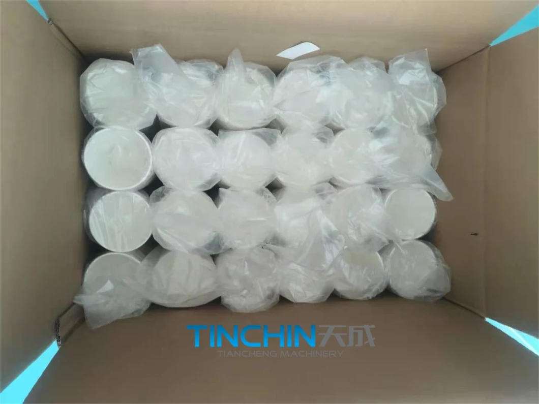 Automatic High Speed Disposable Plastic Paper Cup Milk Tea Cup Bowl Tray Food Container Pillow Packing Machine