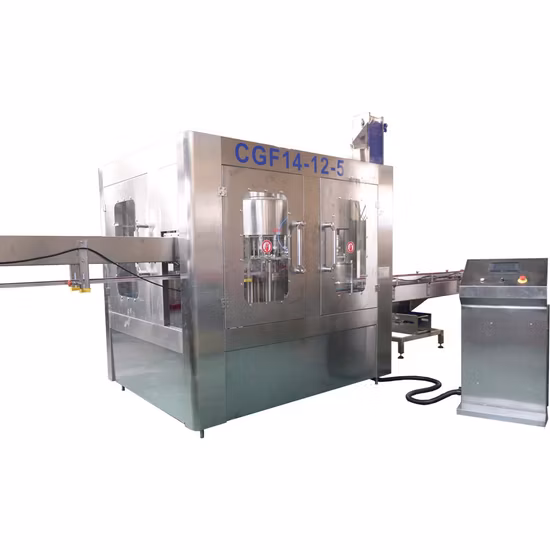 Riempitrice automatica per acqua liquida in bottiglia 3000bph-20000bph